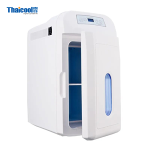 <span class=keywords><strong>Mini</strong></span> nevera de coche eléctrica portátil de doble zona de 28L DC 12V/24V AC220V/240V caja enfriadora de semiconductores congelador con función de refrigeración - Product Image 2