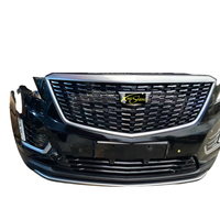 Grille de pare-chocs avant d'origine la plus vendue pour Cadillac XT5 2020-2024 Phares de ventilateur de radiateur inclus