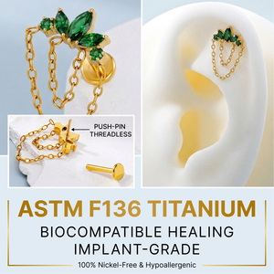 JIAXIN ASTM F136 <span class=keywords><strong>Implant</strong></span> Grade Titanium Zirkoon Tragus Threadless Push <span class=keywords><strong>Pin</strong></span> Labret Stud Helix Oorbellen Body Piercing Sieraden - Product Image 2