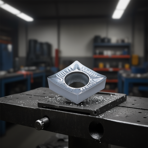 Plaquette de tournage Ttake CCGT aluminée à 80 degrés positifs pour le tournage des métaux - Product Image 3