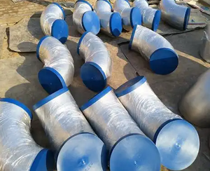 ขนาดสั่งทำพิเศษ 45 °   ข้อต่อท่อเหล็กเชื่อม, ท่อโค้งอุตสาหกรรมที่ทนทานสำหรับงานก่อสร้างและระบบเครื่องกล - Product Image 1