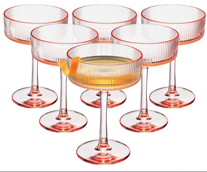 Ensemble <span class=keywords><strong>de</strong></span> 6 verres à cocktail en verre transparent pour whisky, Old Fashioned, bar à domicile, vaisselle <span class=keywords><strong>de</strong></span> bar - Product Image 6