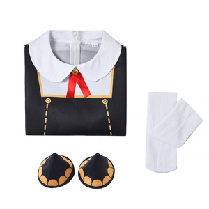 Disfraz de Cosplay de Anya Forger para Mujer, Uniforme Escolar de Anime para Spy X Family con Accesorios para la Cabeza y Calcetines, Disfraces de TV y Películas - Product Image 2