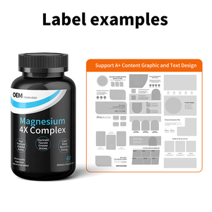 แคปซูลแมกนีเซียม 4X คอมเพล็กซ์ รับผลิตแบบ OEM แบรนด์ส่วนตัว พร้อมส่ง FBA จัดหาสินค้าจำนวนมากได้อย่างมั่นคง ผ่านการทดสอบ COA สำหรับผู้ขายบนแพลตฟอร์มอีคอมเมิร์ซ - Product Image 6