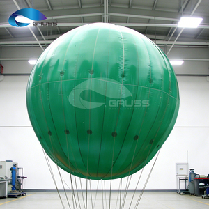 Globo de Carga de PVC Verde de 8 m, Aerostato Resistente con Cuerda para Logística y Entrega de Suministros - Product Image 5