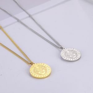 Dio Odin due corvi Huginn e Muninn collana pendente in acciaio inossidabile corvo norrena collana vyking mitologia pagana talismano - Product Image 3