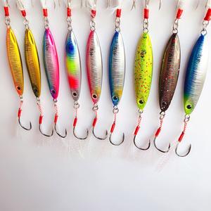 Newmajor อุปกรณ์ตกปลาทะเลทำจากโลหะสำหรับปลาน้ำจืดขนาดต่างๆ20-60กรัมสำหรับแจ็คปลาทูน่าคิงฟิช - Product Image 6