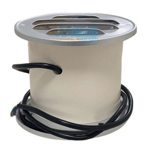 Ventilateur de fenêtre rond Gome 220V 36W avec panneau en aluminium pour congélateur - Product Image 4