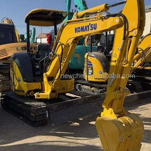 Mini-excavatrice Komatsu PC30 d'occasion, excavatrice de 3 tonnes avec composants principaux : moteur, boîte de vitesses, pompe à engrenages, roulement, PLC - Product Image 1
