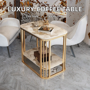 Ý Sang Trọng Siêu Hẹp Cao cấp Hiện Đại Moveable Bằng Gỗ Sofa Bên Bảng Bền Bàn Cà Phê Cho Căn Hộ Nhỏ Bảng Điều Chỉnh Gỗ - Product Image 2