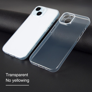 Custodia Trasparente per <span class=keywords><strong>iPhone</strong></span> 15 <span class=keywords><strong>14</strong></span> <span class=keywords><strong>Pro</strong></span>, Antiurto in PP Morbido e Sottile, <span class=keywords><strong>Accessori</strong></span> per <span class=keywords><strong>iPhone</strong></span> 13 12 - Product Image 3