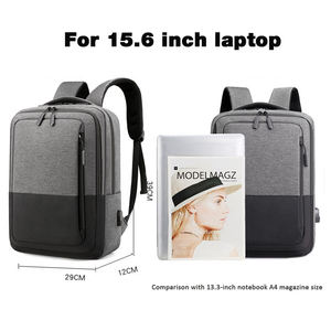 Sac à dos d'affaires personnalisé avec chargement USB, antivol, intelligent, étanche, pour ordinateur portable 15,6 pouces, sac à dos de voyage - Product Image 4