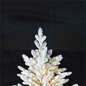 Vente en gros de sapin de Noël de neige Décoration intérieure et extérieure de maison Ornement de Noël Arbre de Noël mixte Pvc Pe - Product Image 2