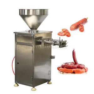 Easy Operation Vertical Sausage Stuffer / Automatic Sausage Stuffer Machine / Electric Sausage Making Machine