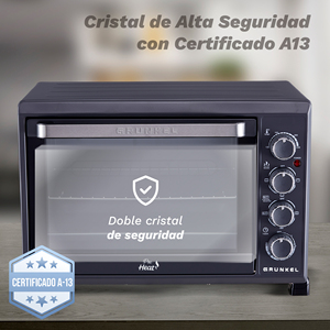 Grunkel Electric Convection Oven 38L 2000W Pro <b>Heat</b> Countertop Oven - Product Image 4