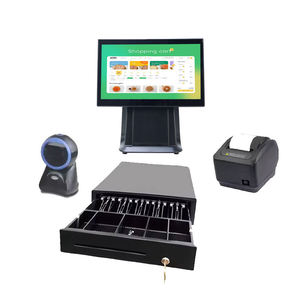 15.6inch Touch Screen Epos smart Cash Register Terminal Machine All in One Pos System Pc NFC POS Software for Retail restaurant - Product Image 1