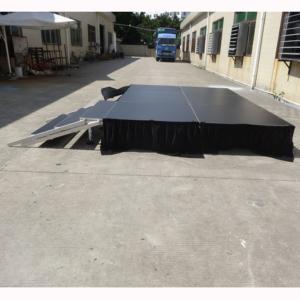 Escenario Móvil Modular de Aluminio para Exteriores para Actuaciones Musicales con Fácil Montaje y Desmontaje y Superficie Antideslizante - Product Image 4