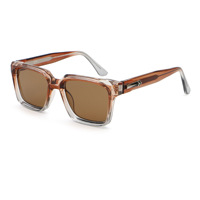 Gafas de Sol Retro Europeas Americanas con Marco Cuadrado Completo para Mujer, Exportación Transfronteriza, Modelo 9830 UV400, Igual al de las Celebridades de Internet