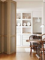 Porte pliante haut de gamme en aluminium, double vitrage trempé, hermétique, écoénergétique, sur mesure pour maison neuve et espace ouvert