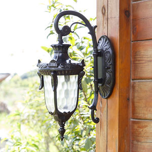 Éclairage <span class=keywords><strong>de</strong></span> jardin vintage d'extérieur Couleur antique Design classique Style européen Hôtel Resort Square Park Yard Lamp - Product Image 2