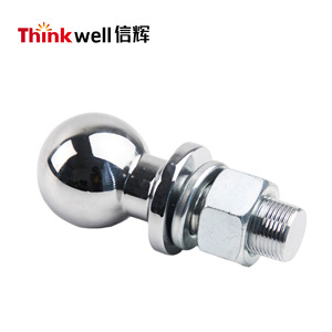 Boule d'attelage Thinkwell en acier inoxydable 50 mm filetée - Product Image 1