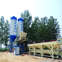 Centrale à béton commerciale HZS35 avec mélangeur JS750 pour les chantiers de construction, centrale à béton automatique