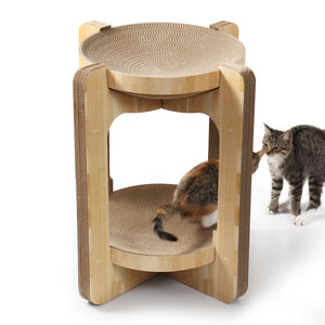 Tempat tidur kucing lapisan ganda ramah lingkungan isi ulang kardus kucing <span class=keywords><strong>Lounge</strong></span> - Product Image 5