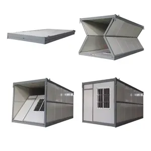 Site Office Container Camp Casas modulares baratas Envío Casa de dormitorio prefabricada