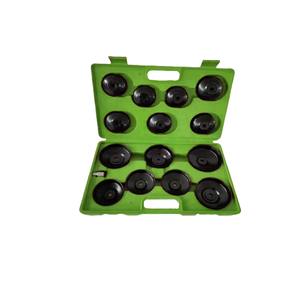 Haute qualité 23 pièces Portable universel clé ensemble d'outils lecteur misérable filtre à huile tasse clé - Product Image 2