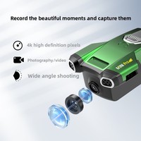 Mini-drone électrique pliable de poche pour le commerce transfrontalier, avec maintien d'altitude, quadricoptère télécommandé par application - Vente en gros de jouets