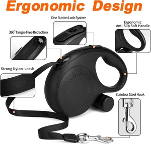 <span class=keywords><strong>Laisse</strong></span> rétractable automatique pour <span class=keywords><strong>chien</strong></span> 3 en 1 avec distributeur de sac à crottes 5M 8M laisses pour <span class=keywords><strong>chien</strong></span> pour grand <span class=keywords><strong>chien</strong></span> - Product Image 5