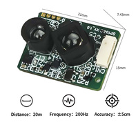 Module télémètre laser sans contact Siman SDM20 0,05-20m, capteur de distance pour camion avec interface UART/IIC, 200Hz, précision de 5cm