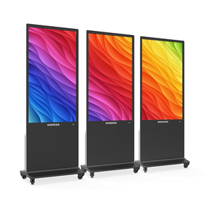 Hushida 43 50 55 65 75 85 inch kỹ thuật số biển màn hình menu kiosk 32 inch màn hình tầng thường vụ màn hình cảm ứng hiển thị bảng điều chỉnh - Product Image 3