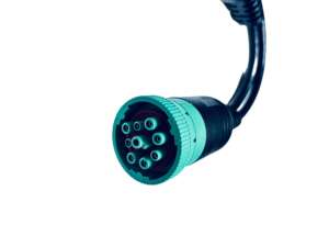 Linkyou J1939 Typ 2 Automotive PVC-Isolierter Kabelbaum Männlich Weiblich Gewinde Kupferleiter 12V Kompatibel OBD2 300mm - Product Image 5