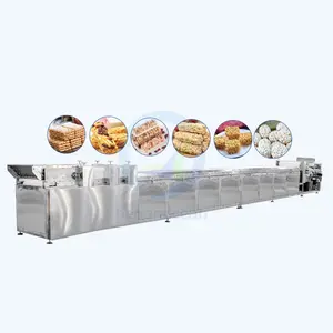 Automatic Cereal Granola Bar Production Line Cutting Forming Machinery Protein Bar Machine