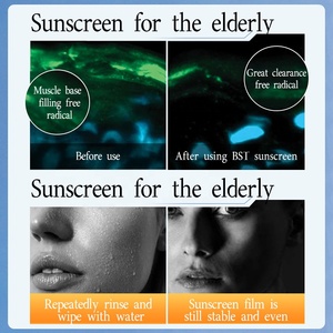 Bisutang Kem Chống Nắng Spf50 + Kem Titanium Dioxide 50G Trọng Lượng Nhẹ Xách Tay Cho UV Bảo Vệ Mặt Cơ Thể Ngoài Trời Du Lịch Bãi Biển Sử Dụng - Product Image 5