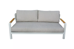Moderno 4 pezzi in alluminio Set di mobili <span class=keywords><strong>da</strong></span> <span class=keywords><strong>esterno</strong></span> soggiorno adatto per l'hotel <span class=keywords><strong>esterno</strong></span> tra cui Patio divano in tessuto - Product Image 3