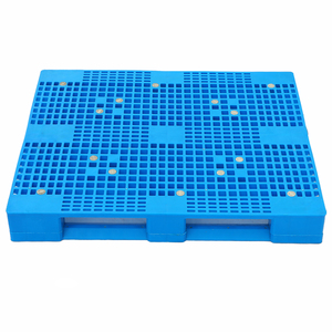 Có thể tái chế hậu cần HDPE nhựa Pallet phẳng xếp chồng 4 chiều nhập nặng Pallet - Product Image 5