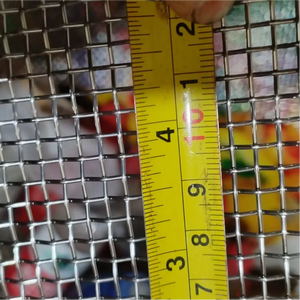 304 Stainless Steel Crimped Wire Mesh Acid <b>Alkali</b> Resistant Woven Screen for Chemical Filtration Aquatic Equipment Guard - Product Image 3