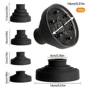 Nouvelle interface universelle pliante résistante aux hautes températures design moelleux capuche télescopique sèche-cheveux salon de coiffure sèche-cheveux - Product Image 5