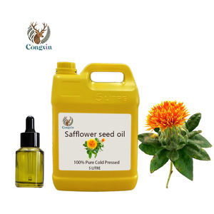 Minyak biji <span class=keywords><strong>Safflower</strong></span> minyak esensial organik pelembap wajah regenerasi kulit perawatan tubuh pelembap alami menenangkan rambut - Product Image 1