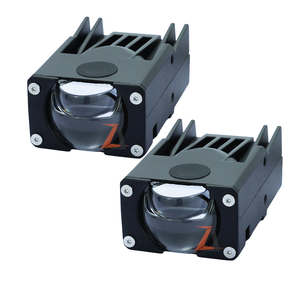 Mini phare de conduite IP68 12V <span class=keywords><strong>jaune</strong></span> Zdu49, phare antibrouillard auxiliaire à LED bicolore pour voiture, projecteur de calandre Bi LED - Product Image 1