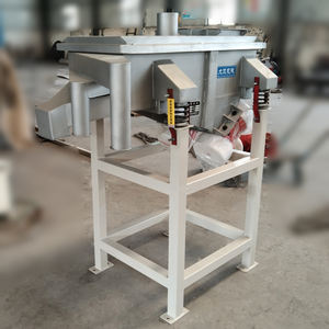 Impurity Removal 5mm and 10mm Stainless <strong>Steel</strong> 304 Calcium Carbonate Chemical Powder Horizontal Vibrating Screen Machine - Product Image 4