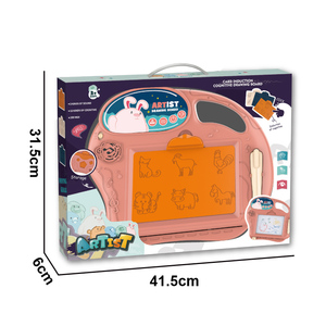 Çocuklar siyah ve beyaz boyama yazı tahtası oyuncaklar renkli silinebilir öğrenmek Doodle çizim kurulu - Product Image 4