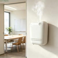 Diffuseur d'arômes à batterie AE109, nébuliseur 150 ml mural à air froid pour hôtels, bureaux et usines