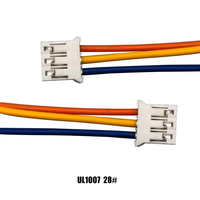 Câble connecteur Wavelink personnalisé avec éclairage LED, JST PH 2.0mm, pas de 3-8 broches, mâle/femelle, pour applications électroniques