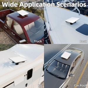 Para Starlink Mini Car Kit de montaje magnético Universal fuerte liberación rápida soporte de montaje en techo para RV Van camión barco yate vehículo - Product Image 6