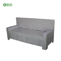Chaise en carton écologique pliable, mobilier en papier ondulé léger, recyclable, emballage plat