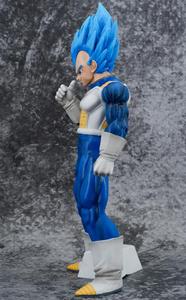 Figurine d'action <span class=keywords><strong>Vegeta</strong></span> Super <span class=keywords><strong>Saiyan</strong></span> Bleu le plus puissant, 28 cm, en PVC, figurine de manga DBZ, jouet d'anime. - Product Image 3