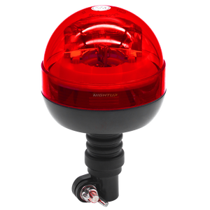 NIGHTUP HY-401H1-<span class=keywords><strong>B</strong></span> 12-24V CE R10 RoHS Lámpara de Advertencia Giratoria Halógena con Lente de PC y Base de ABS 35W/45W - Product Image 4